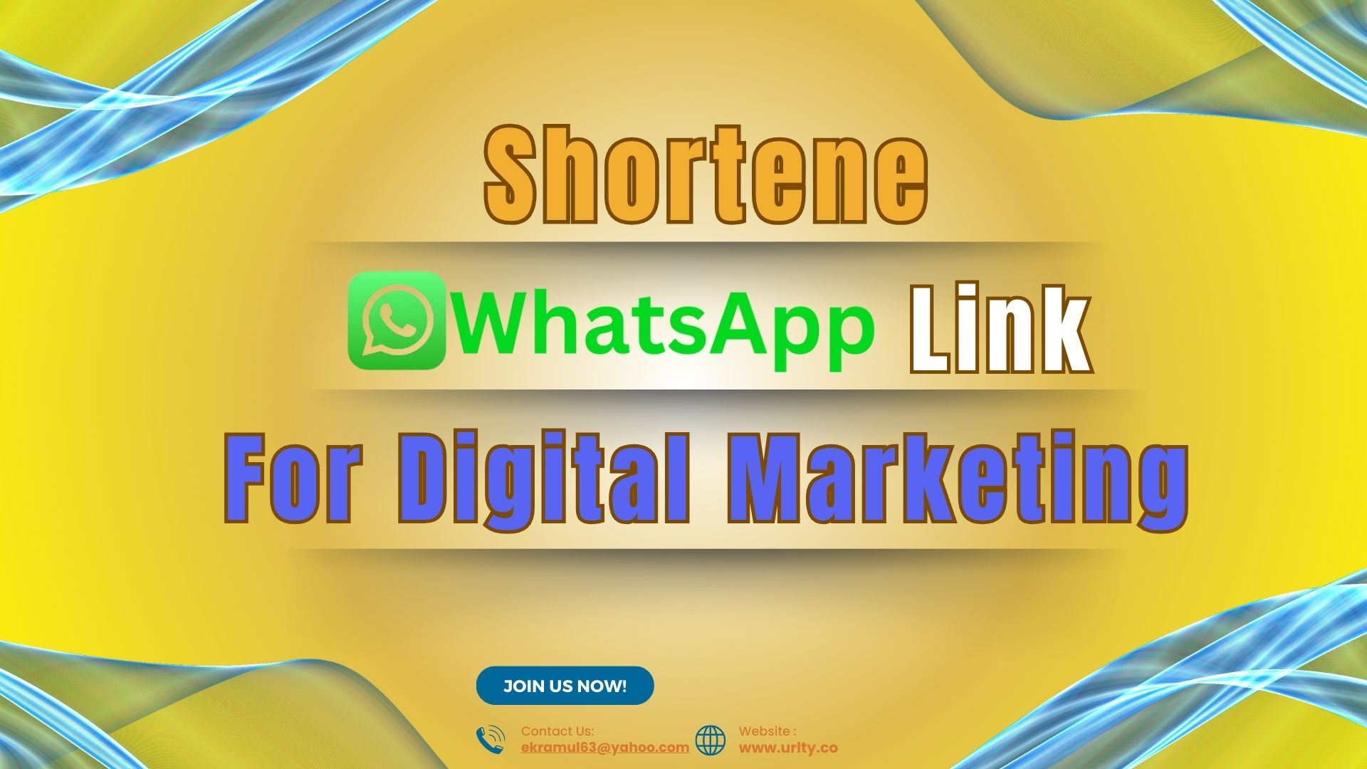 Shorten WhatsApp Links for Digital Marketing 